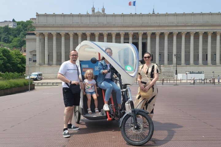 1 or 2-Hour Pedicab tour of Lyon