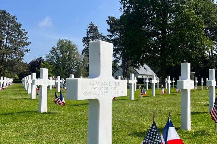 UNESCO DDay Tour Omaha Beach Pointe du Hoc American Cemetery