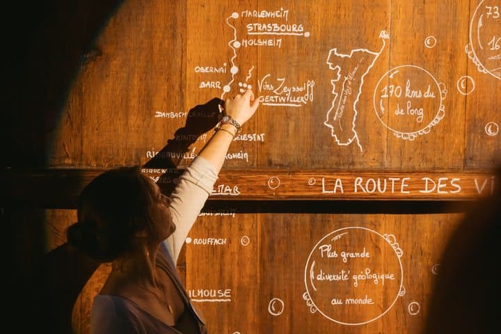 Immersive Cellar Tour - tasting - Kougelhopf to Strasbourg