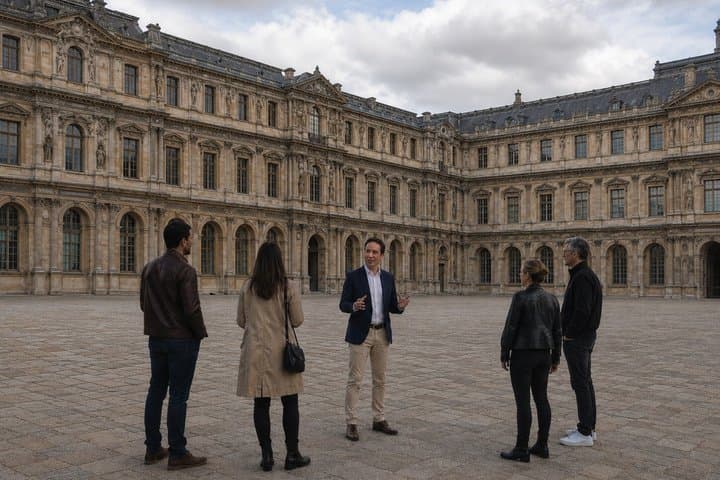 Paris hidden with a mentalist actor.