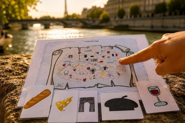 Paris Treasure Hunt – Explore the Seine from Louvre to Eiffel