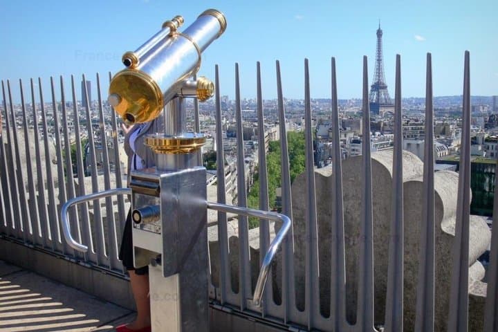 Arc de Triomphe and Rooftop Access