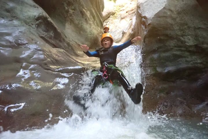 Canyoning trip in the Vercors - Canyon of the Sea Mussels