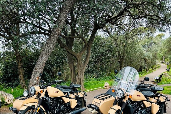 Gourmet ride in Nice by vintage Sidecar on the French Riviera