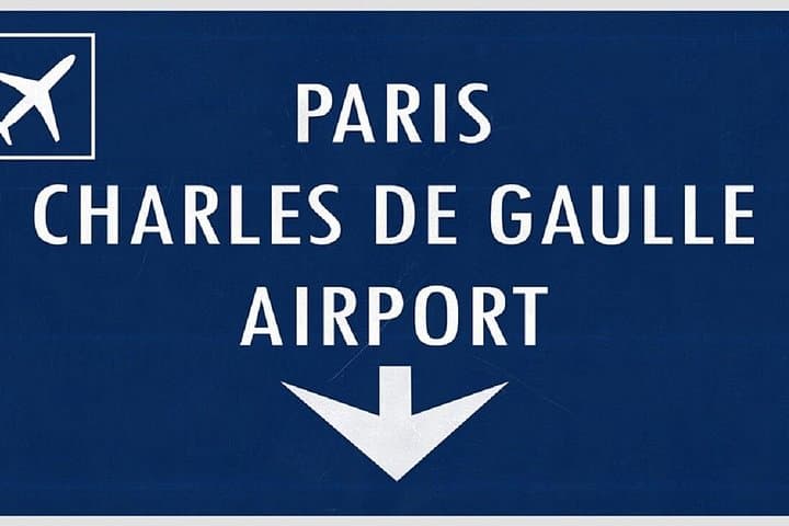 Private transfer from Paris CDG Airport to Beauvais Airport