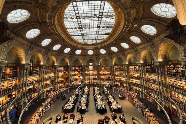 Paris Secret Covered Passages & BNF Oval Room Walking Tour