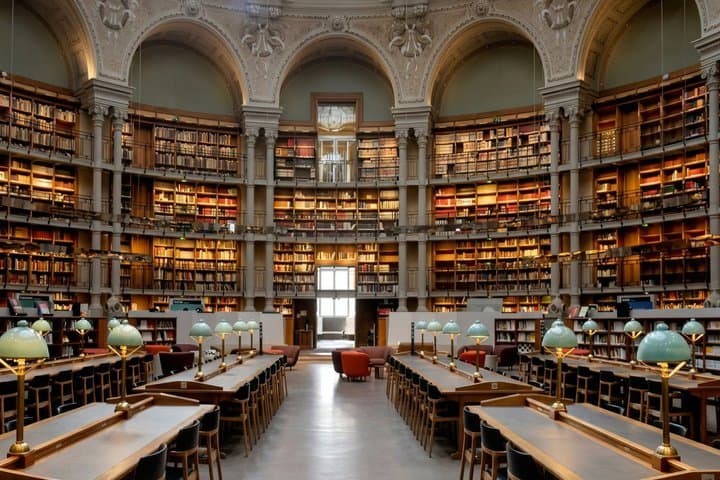 Paris Secret Covered Passages & BNF Oval Room Walking Tour
