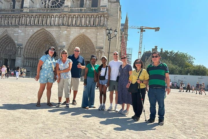 Semi Private Guided Tour of Notre Dame Cathedral in Paris