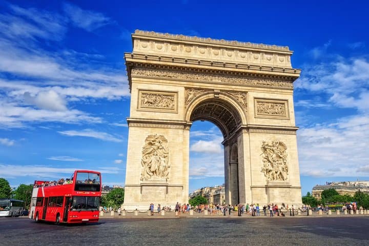 Paris Hop On Hop Off Sightseeing Bus Tour