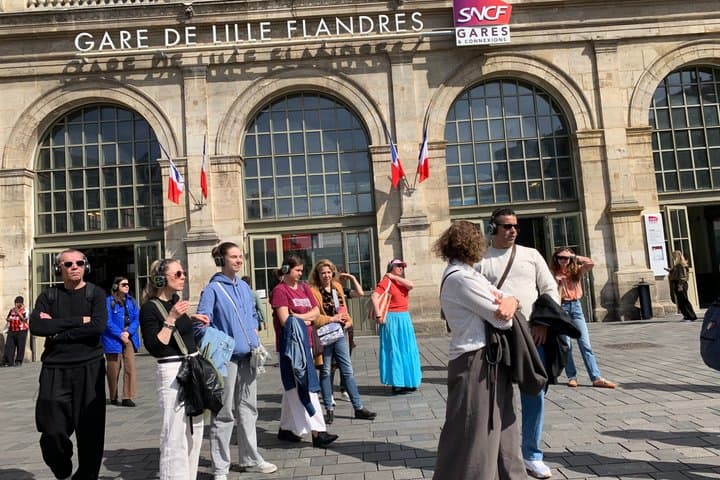 Immersive and reflective walk in Lille — past, present and future