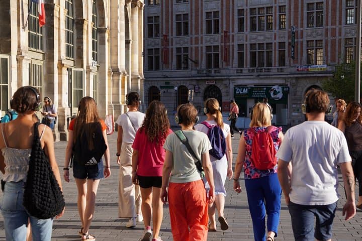 Immersive and reflective walk in Lille — past, present and future
