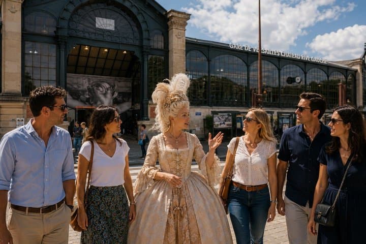 Versailles Marie Antoinette Walking Experience with actress