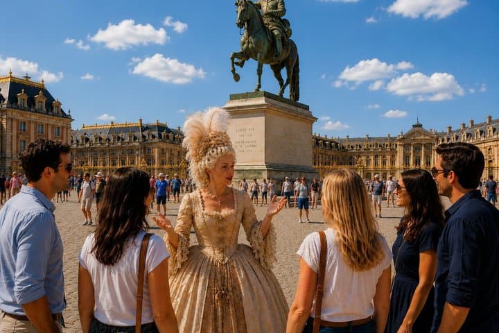 Versailles Marie Antoinette Walking Experience with actress