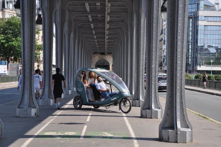 Paris Gustave Eiffel Discovery Private Tour by Electric Pedicab