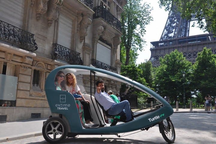 Paris Gustave Eiffel Discovery Private Tour by Electric Pedicab
