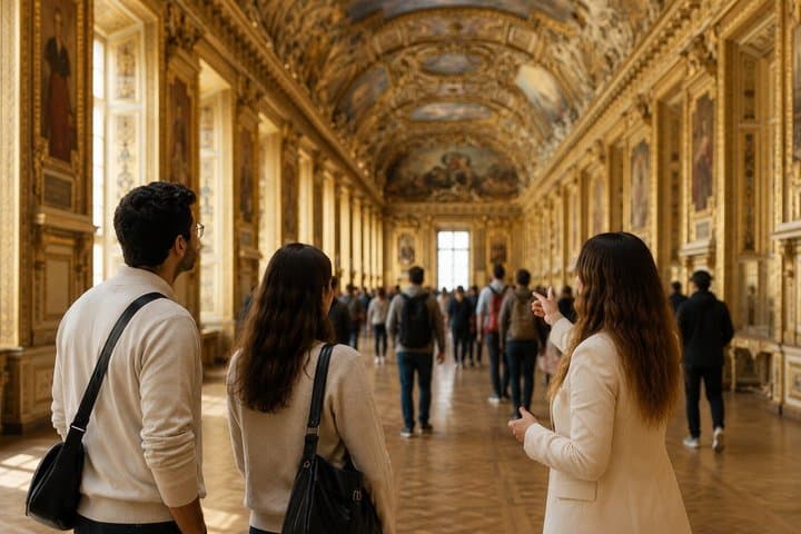 Mona Lisa and treasures: Louvre guided experience | Max 6-Guests