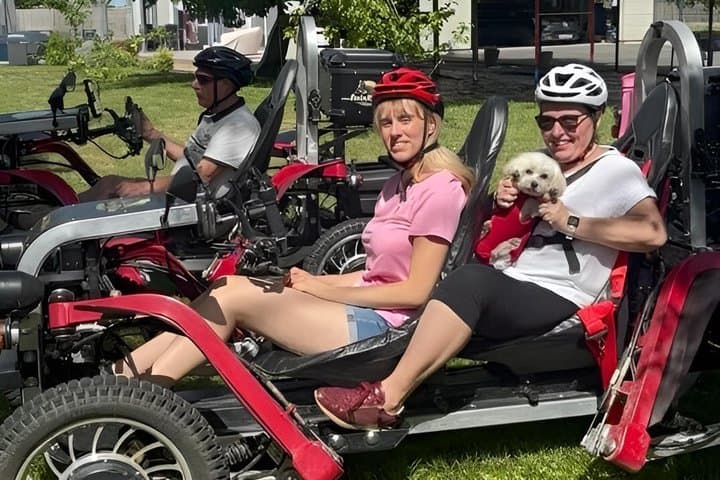 Electric all-terrain tour between Saumur and Angers