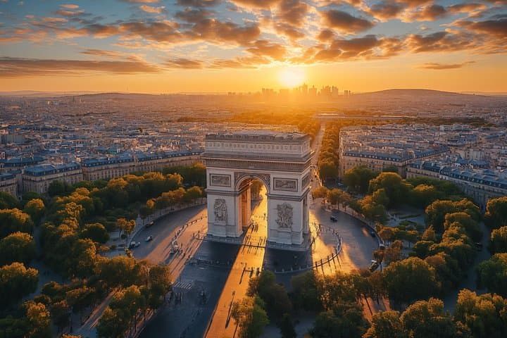 Paris 30+ Sights: Montmartre, Eiffel Tower & Arc Entry
