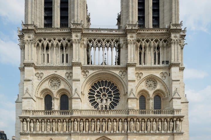 Notre-Dame Interior or Exterior Tour with Scheduled Group Access