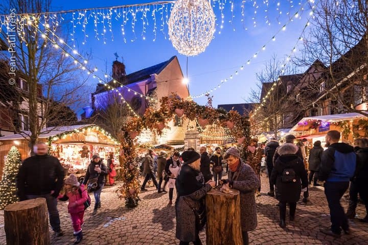 From Colmar: Christmas Markets of Eguisheim & Riquewihr