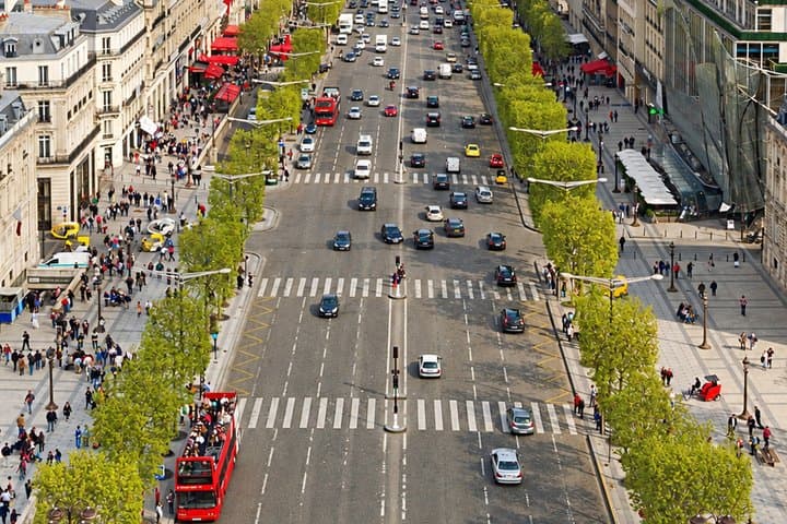 Paris Arc de Triomphe Rooftop Entry Ticket