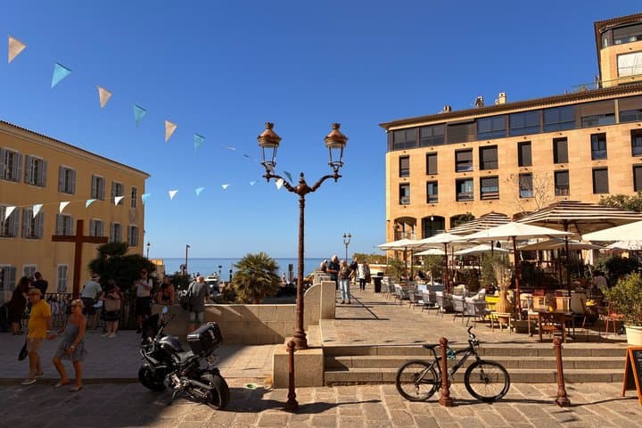 Ajaccio in a small group wine oysters and Corsican lifestyle