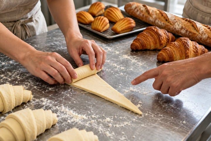 Paris Baguette Croissant and Madeleine Baking Workshop