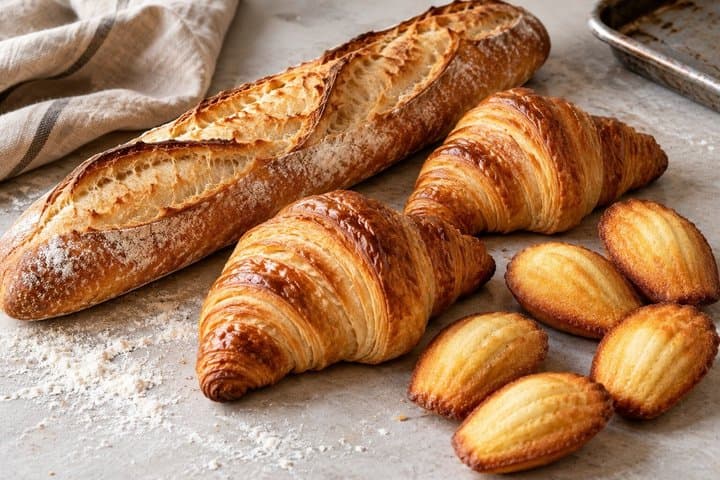Paris Baguette Croissant and Madeleine Baking Workshop