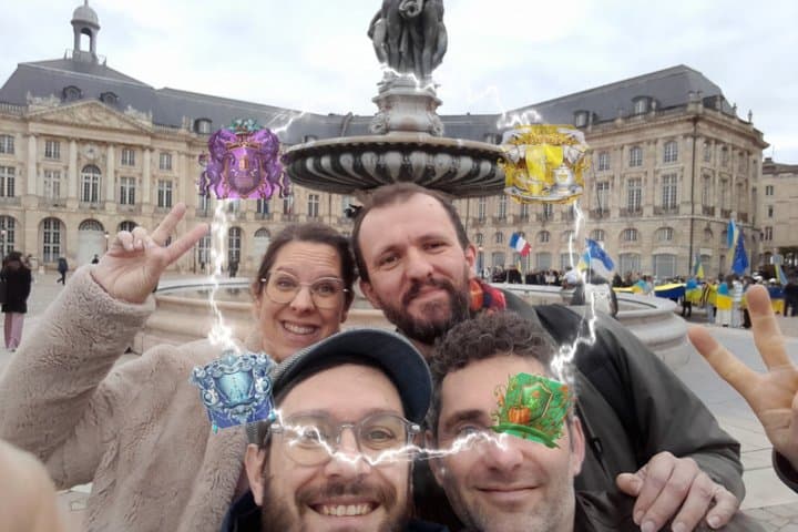 Escape Game Magic Team in the streets of Bordeaux