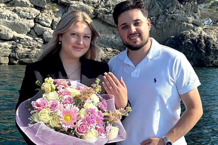 Monaco Wedding Proposal On A Private Boat
