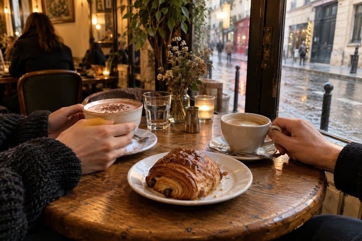Le Marais Christmas Magic Private Tour Coffee and Cake in Paris