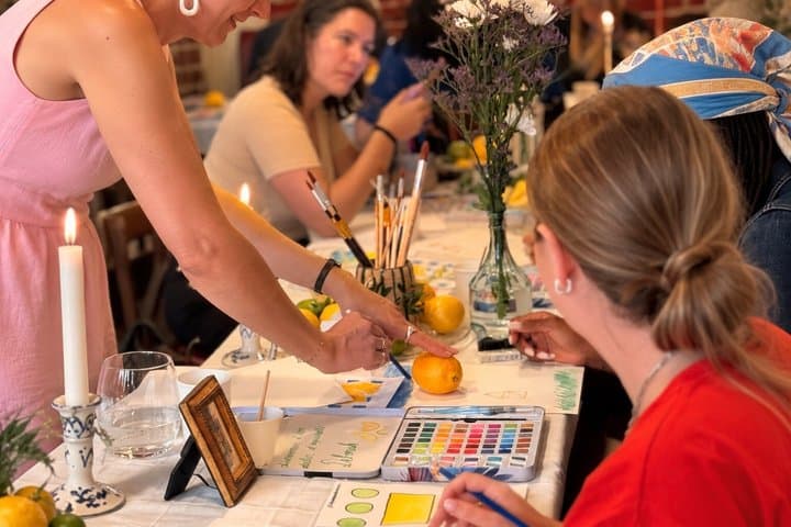Paris Watercolor Workshop in Saint-Germain-des-Prés